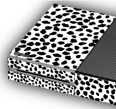 Sticker xbox motif à pois - TenStickers