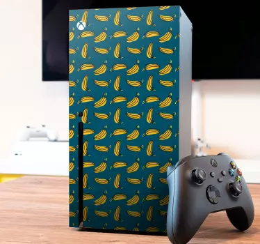 Sticker xbox motif banane - TenStickers