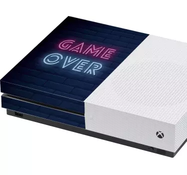 Sticker xbox phrase de jeu néon - TenStickers
