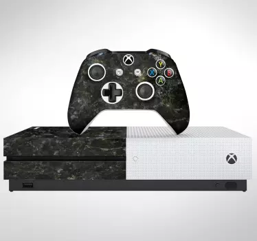 Sticker xbox revêtement marbre noir - TenStickers