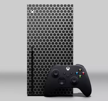 Sticker Xbox texture en nid d'abeille - TenStickers