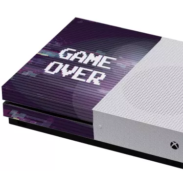 Sticker xbox thème de jeu pixelisé - TenStickers