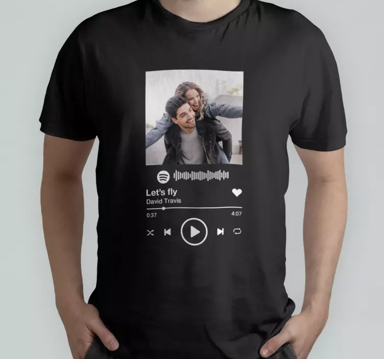 Tee-shirt mère et fille hommage au meilleur ami de spotify - TenStickers