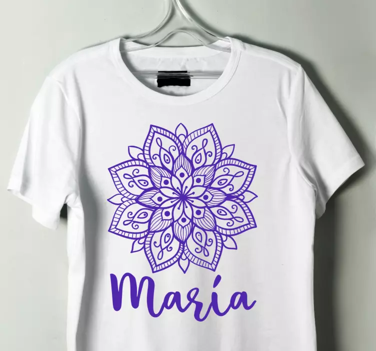 T-shirt personnalisé motif mandala - TenStickers