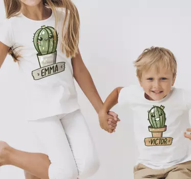 Cactus vous et moi quelques t-shirts - TenStickers