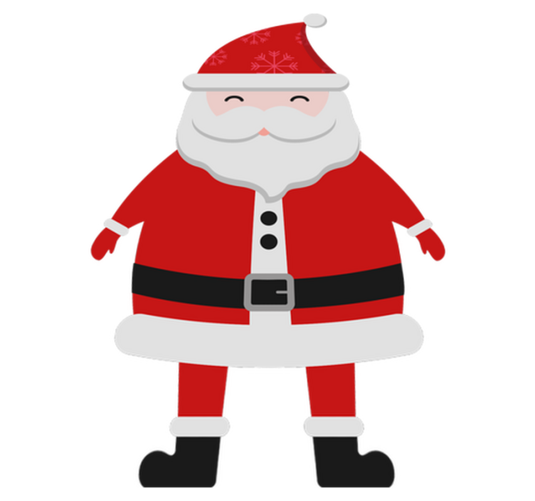 Tapis vinyle noël père noël pour enfants - TenStickers