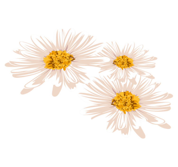 Tapis vinyle fleurs et plantes arrangement floral charmant - TenStickers