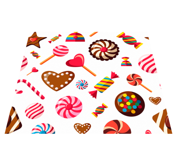 Tapis vinyle cuisine mosaïque douce - TenStickers