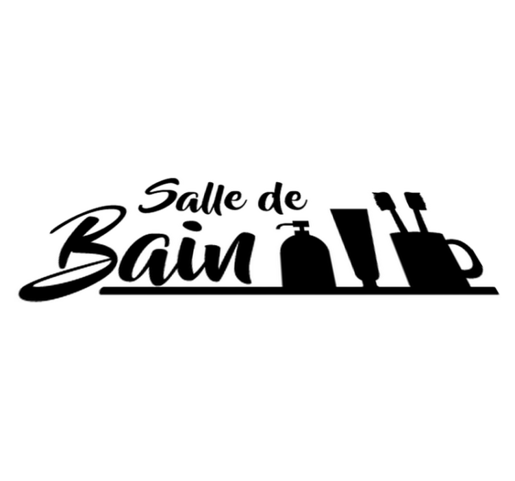 Tapis vinyle salle de bain design moderne et élégant - TenStickers