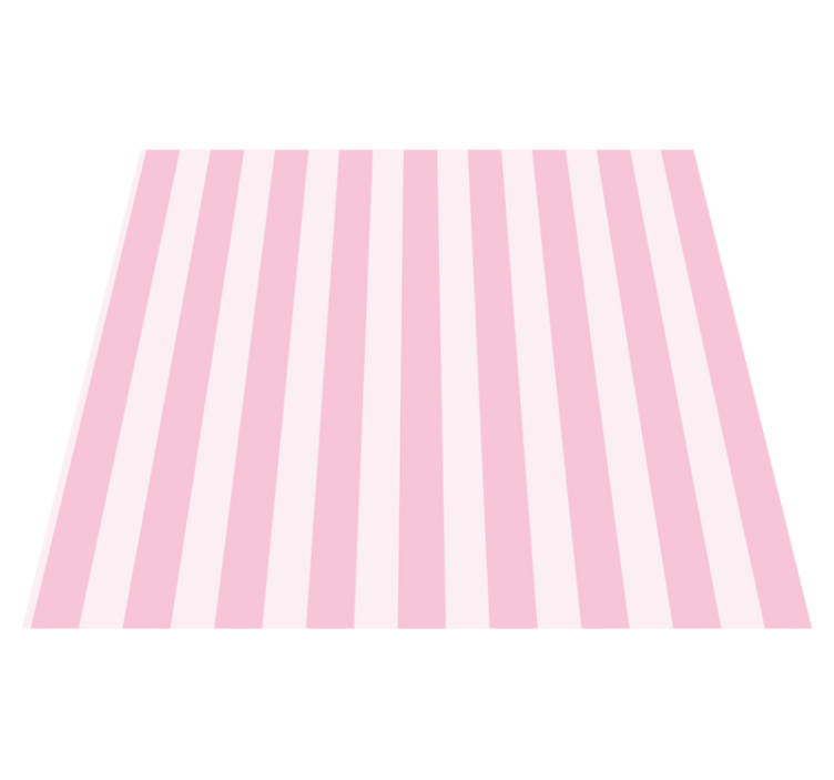 Tapis vinyle chambre rayures roses intérieures - TenStickers