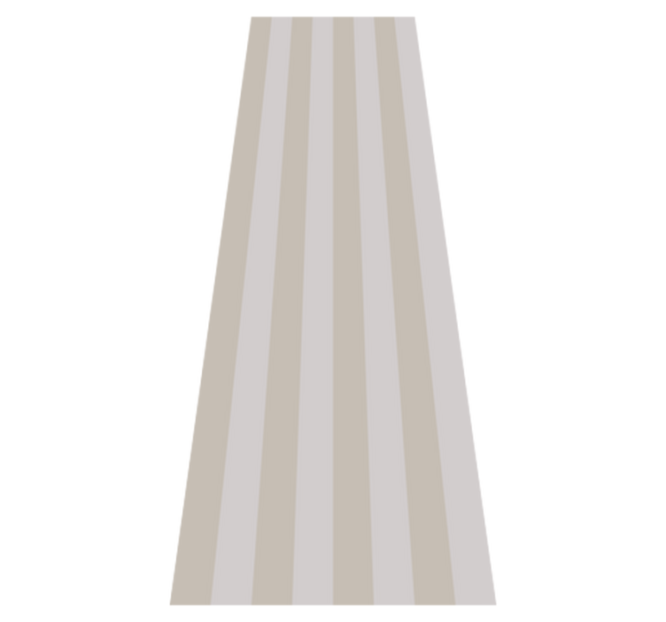 Tapis vinyle chambre motif rayures verticales hamptons - TenStickers