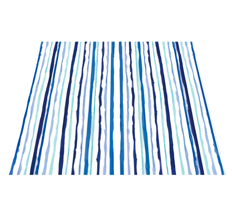 Tapis vinyle chambre lignes verticales claires - TenStickers