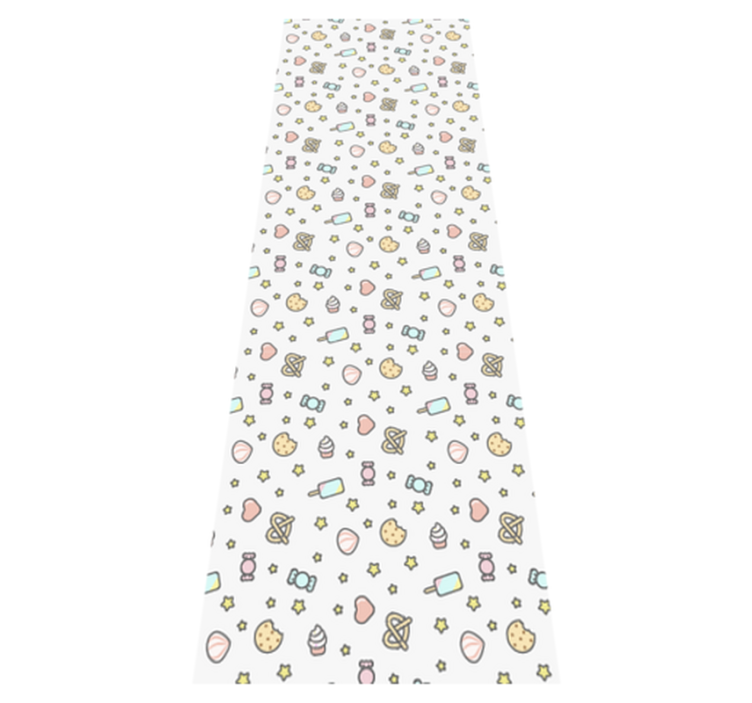 Tapis vinyle chambre adorables bébés avec visage - TenStickers