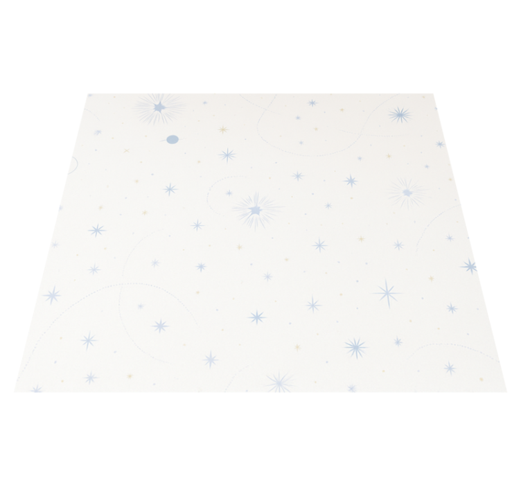 Tapis vinyle chambre Étoile céleste Éclatante - TenStickers