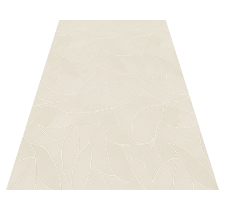 Tapis vinyle chambre design floral pâle - TenStickers