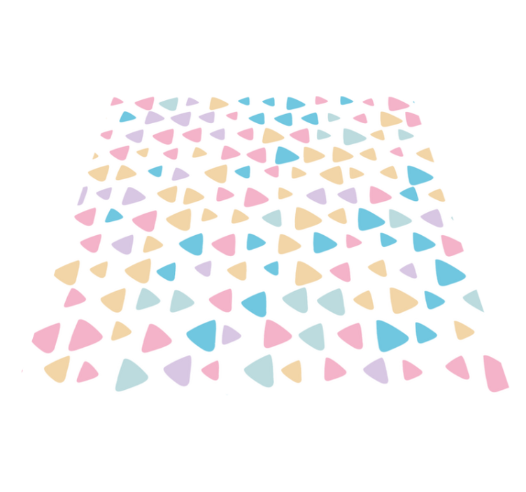 Tapis vinyle pour enfants motifs pastel - TenStickers