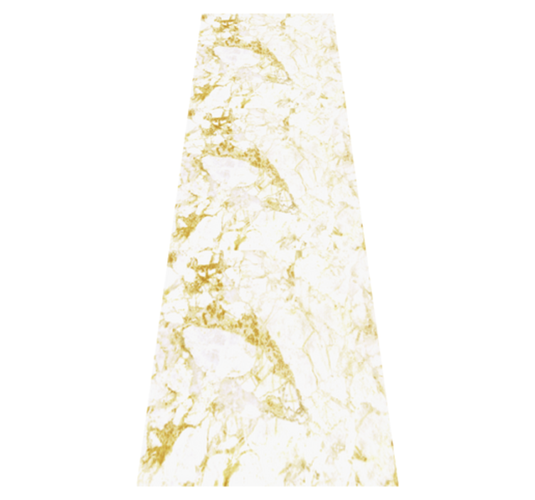 Tapis vinyle salle de bain texture onyx marbre beige - TenStickers