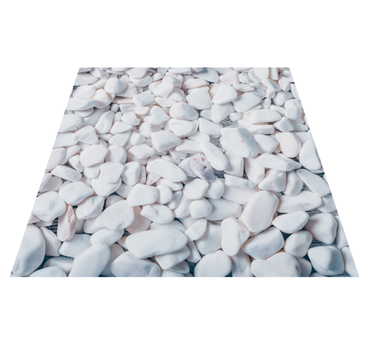 Tapis vinyle salle de bain imitation sol en pierre - TenStickers