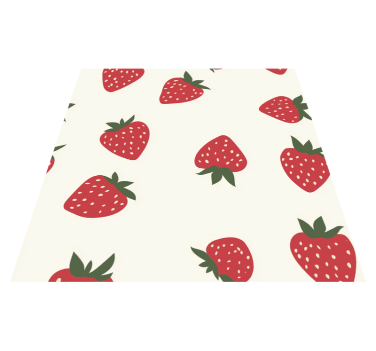 Tapis vinyle cuisine design fruits cerise - TenStickers