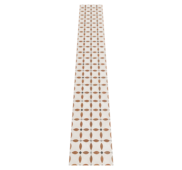 Tapis vinyle cuisine carreaux de style romain - TenStickers