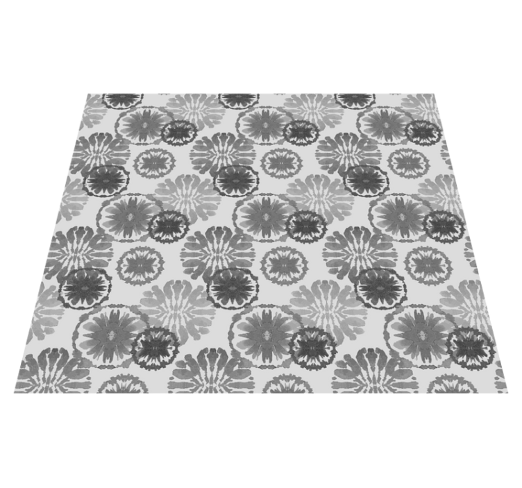 Tapis vinyle bureau illusion peinte grise - TenStickers