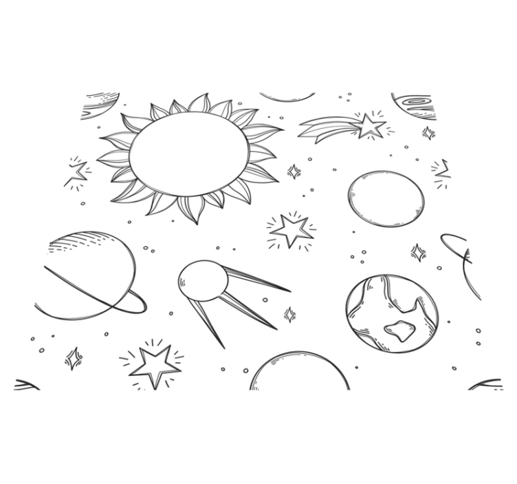 Tapis vinyle chambre version enfant - TenStickers