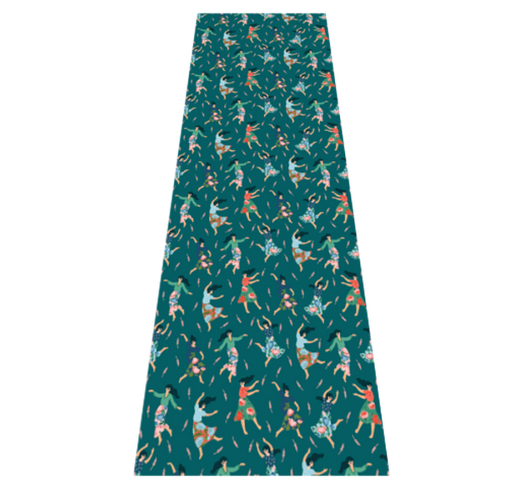 Tapis vinyle chambre femmes dansantes avec - TenStickers