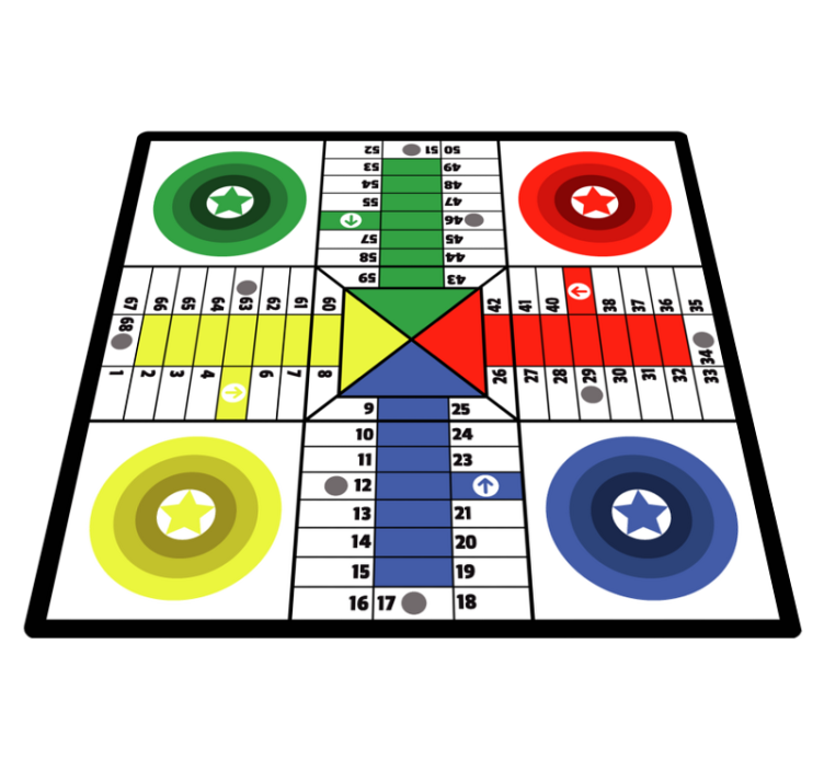 Tapis vinyle jeux tableau interactif - TenStickers