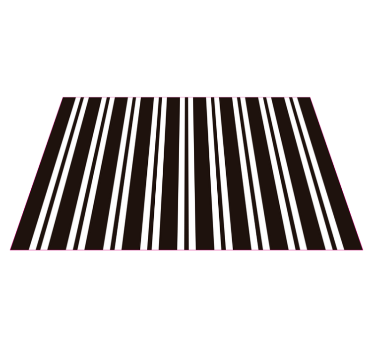 Tapis vinyle rayures élégance rayée - TenStickers