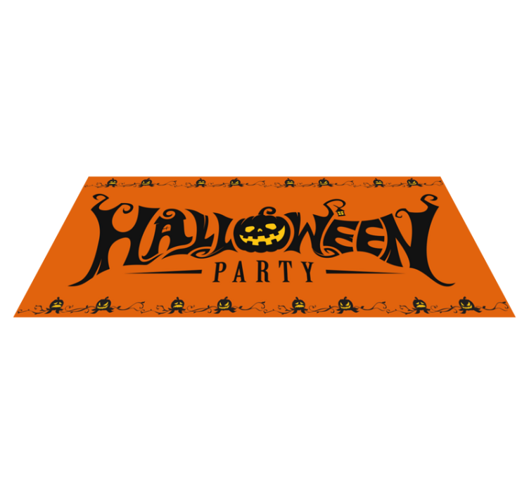 Tapis vinyle halloween décoration festive d'halloween - TenStickers