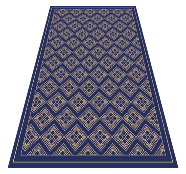 Tapis vinyle mandala mandalas géométriques - TenStickers