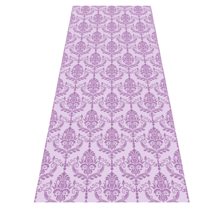Tapis vinyle mandala ornemental - TenStickers
