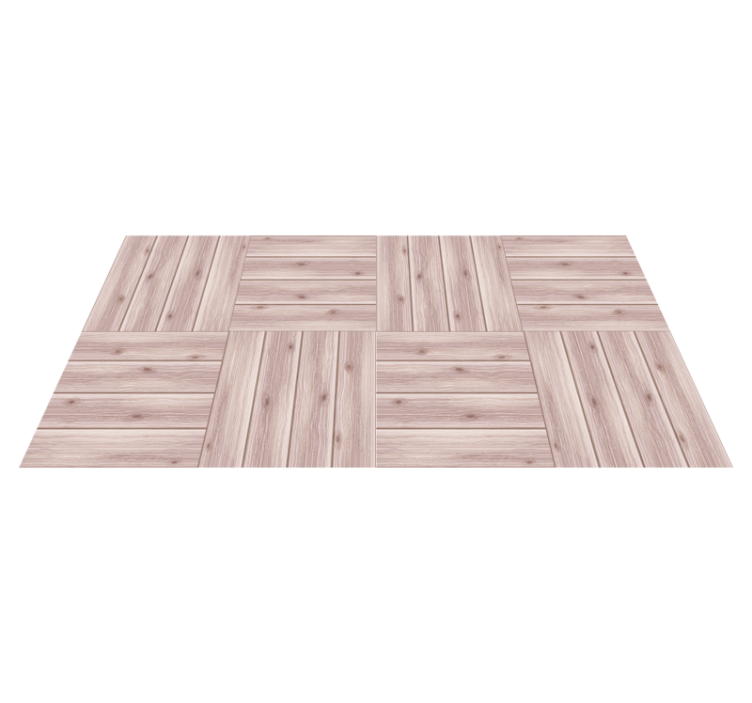 Tapis vinyle imitation parquet simulation de bois - TenStickers