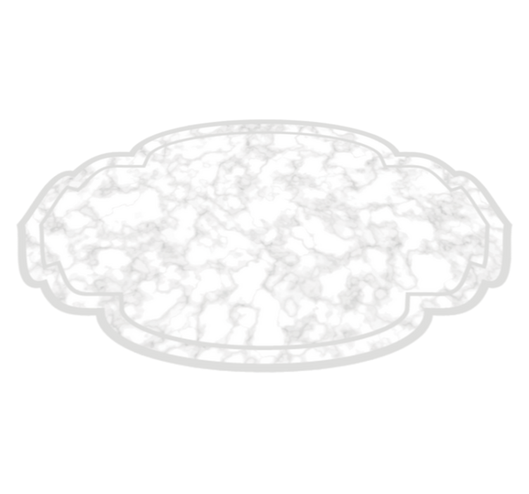 Tapis vinyle marbre forme nuages en marbre - TenStickers