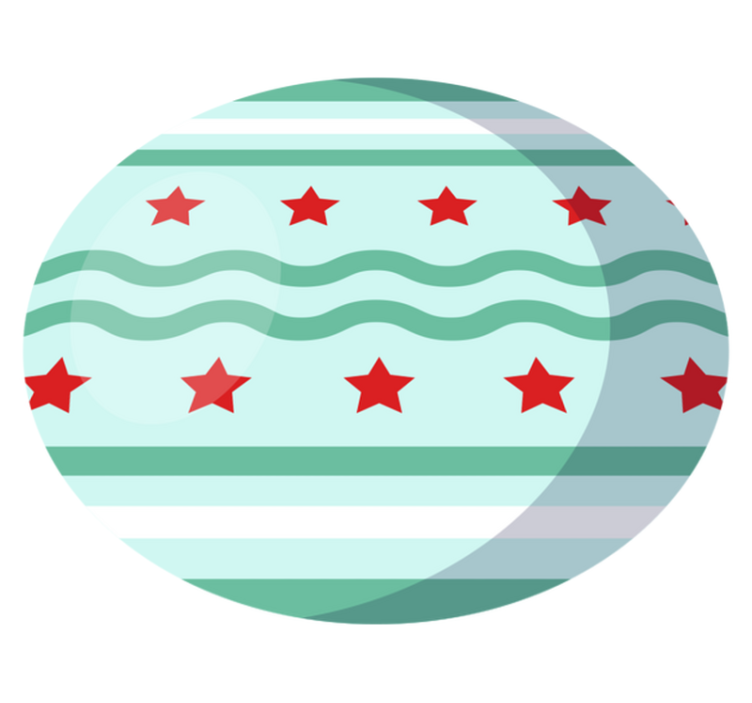 Tapis vinyle étoile Élément étoile aquatique - TenStickers