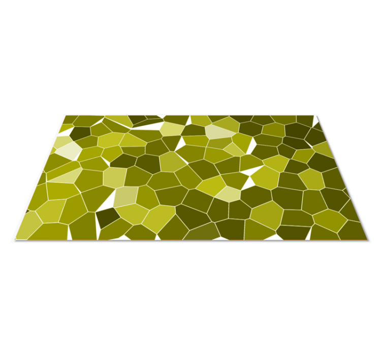 Tapis vinyle cuisine cuisine angulaire - TenStickers
