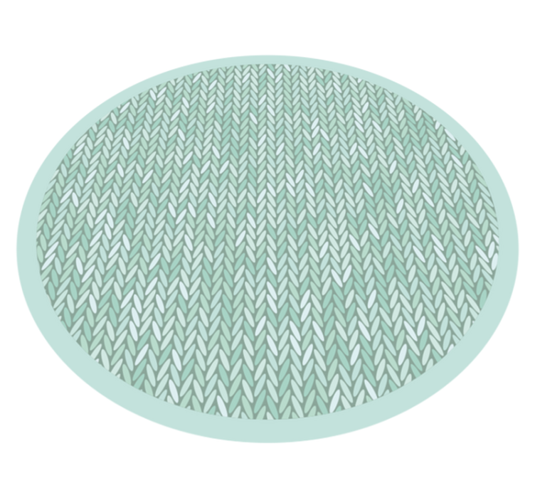 Tapis vinyle rayures motif de bandes entrelacées - TenStickers