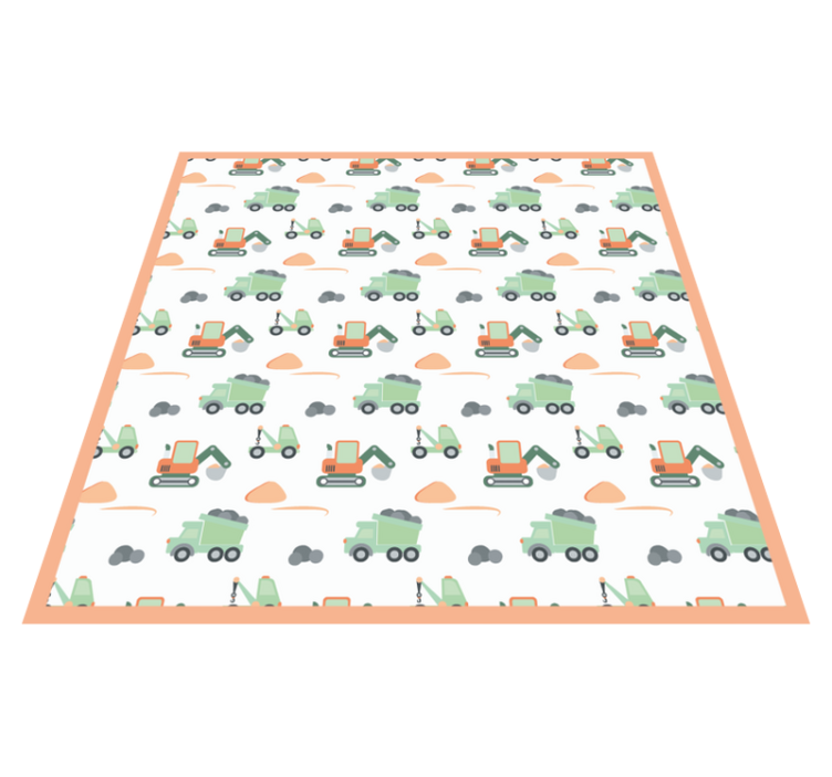 Tapis vinyle autres tapis récréation de construction - TenStickers