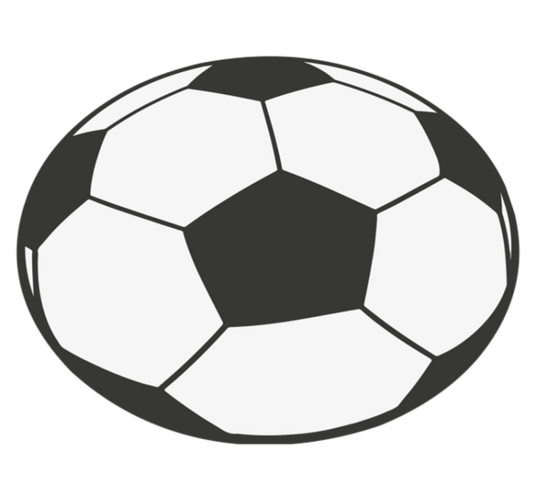 Tapis vinyle jeux sphère de football - TenStickers