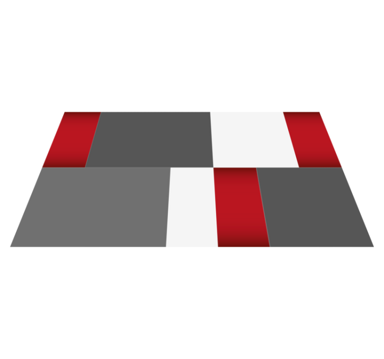 Tapis vinyle minimaliste blocs minimalistes - TenStickers