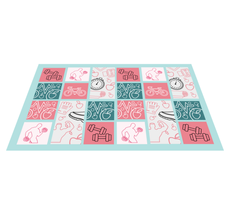 Tapis vinyle pour enfants décoration ludique pour enfants - TenStickers