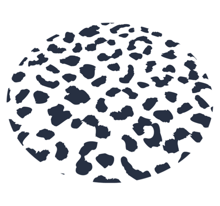 Tapis vinyle animal motif en cuir de vache - TenStickers
