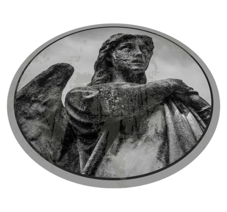 Tapis vinyle retro Angle de courbure vintage - TenStickers