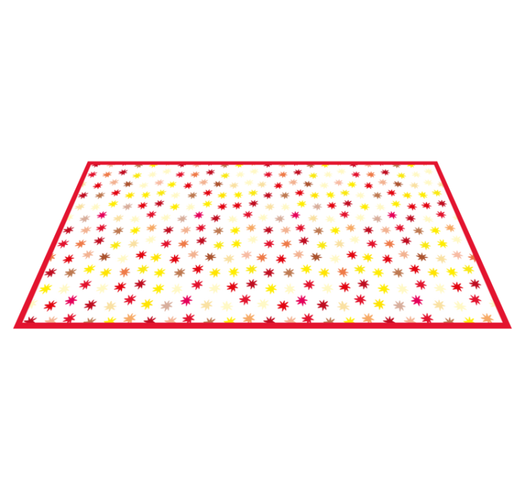 Tapis vinyle autres tapis motif étoile vibrant - TenStickers