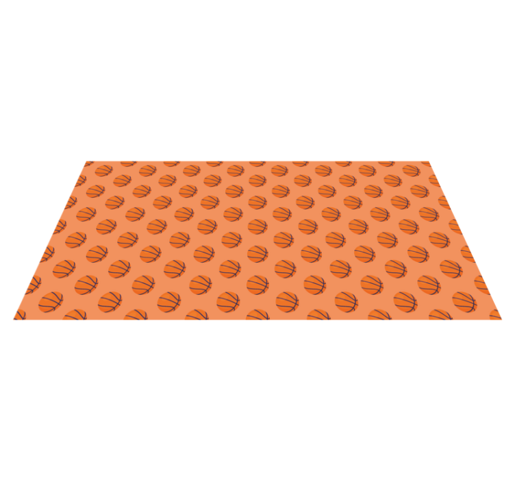 Tapis vinyle jeux concept de basket-ball - TenStickers