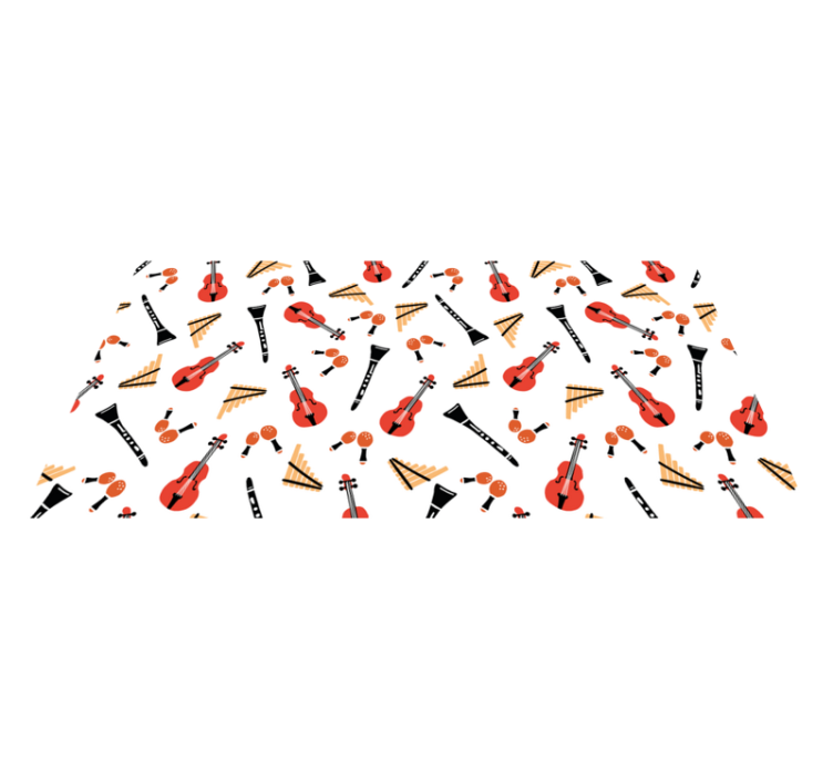 Tapis vinyle autres tapis modèle d'instrument de musique - TenStickers