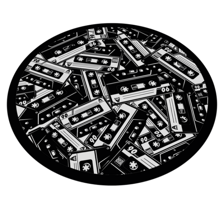 Tapis vinyle autres tapis concept cassette audio - TenStickers