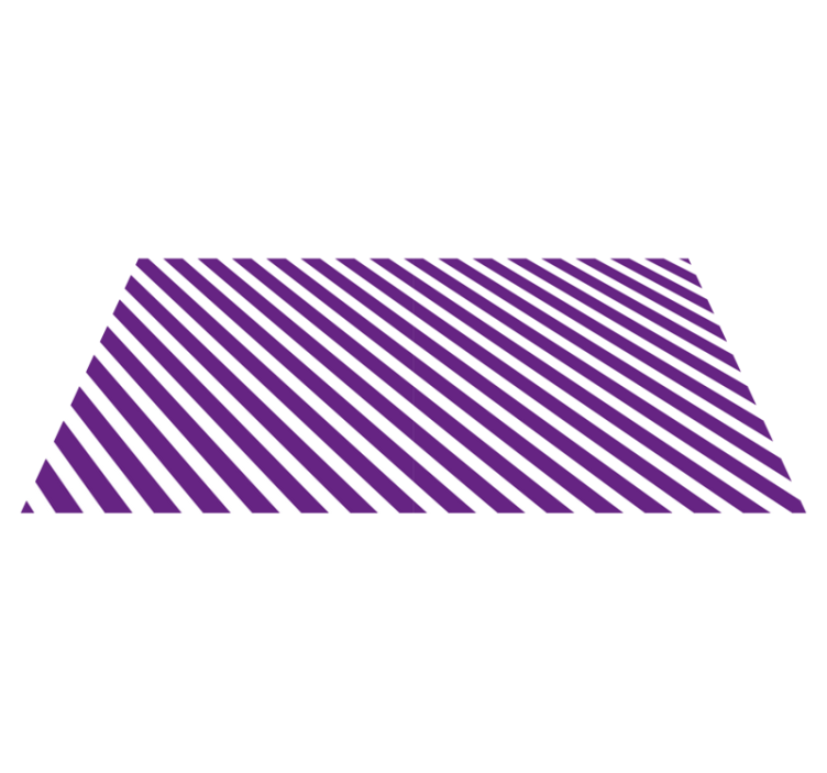 Tapis vinyle rayures chemin rayé violet - TenStickers