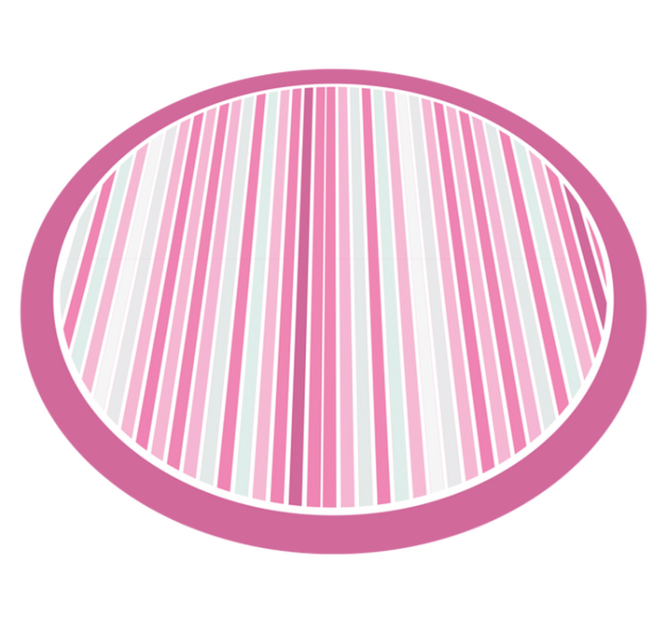 Tapis vinyle rayures style rayé chic - TenStickers