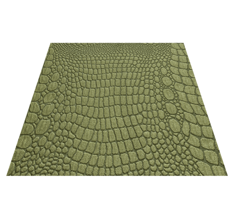 Tapis vinyle texture effet peau de crocodile - TenStickers
